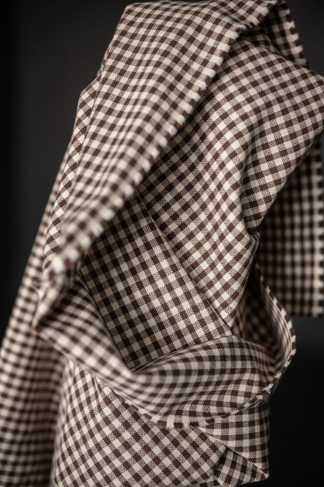 Wesley Gingham Heavy Recycled Cotton - European Import - Merchant & Mills