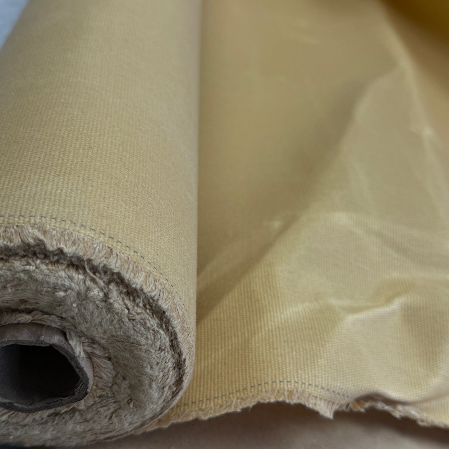 Bees Waxed 100% Cotton Canvas 16 oz. - Amber Mustard