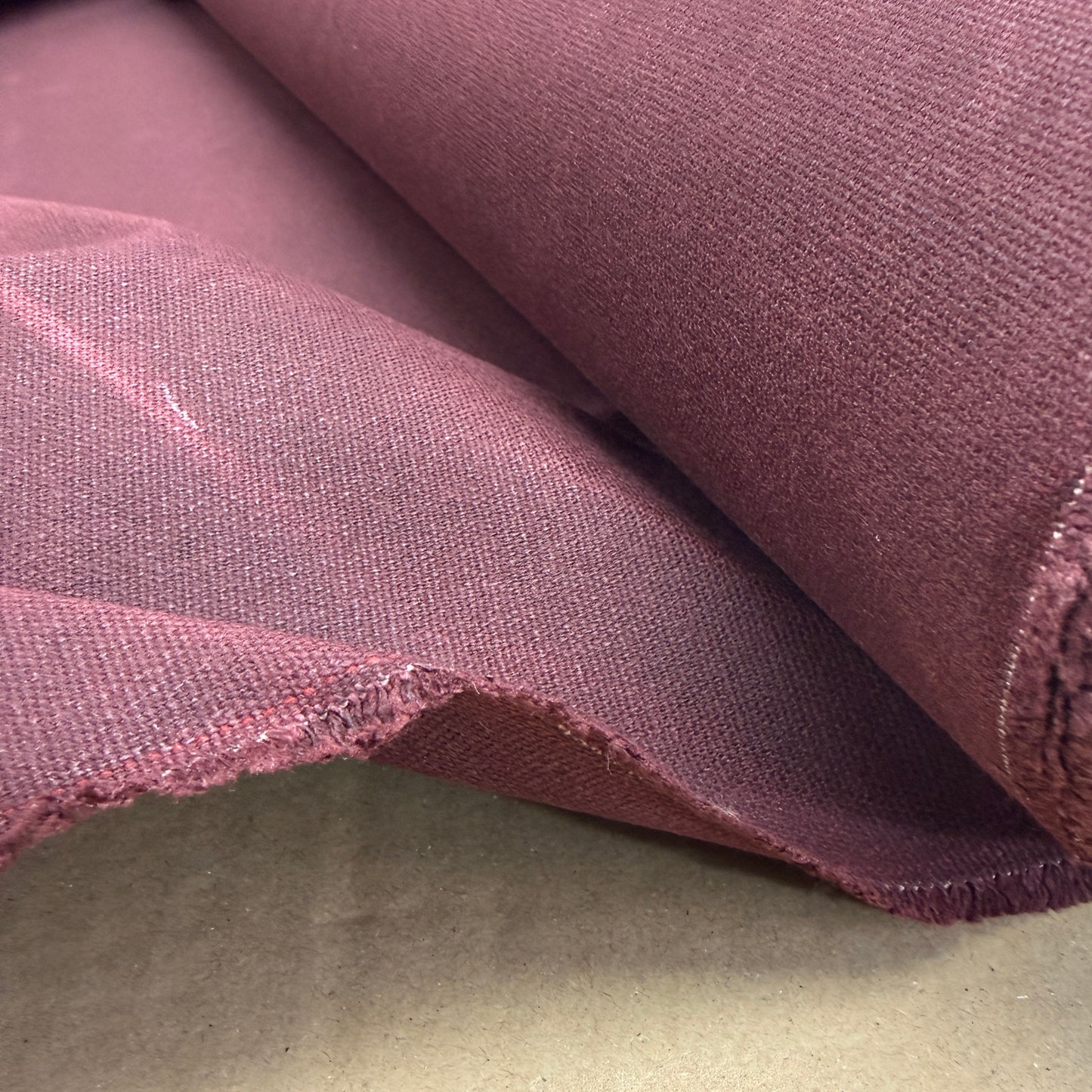 Bees Waxed 100% Cotton Canvas 12 oz. - Faded Mulberry