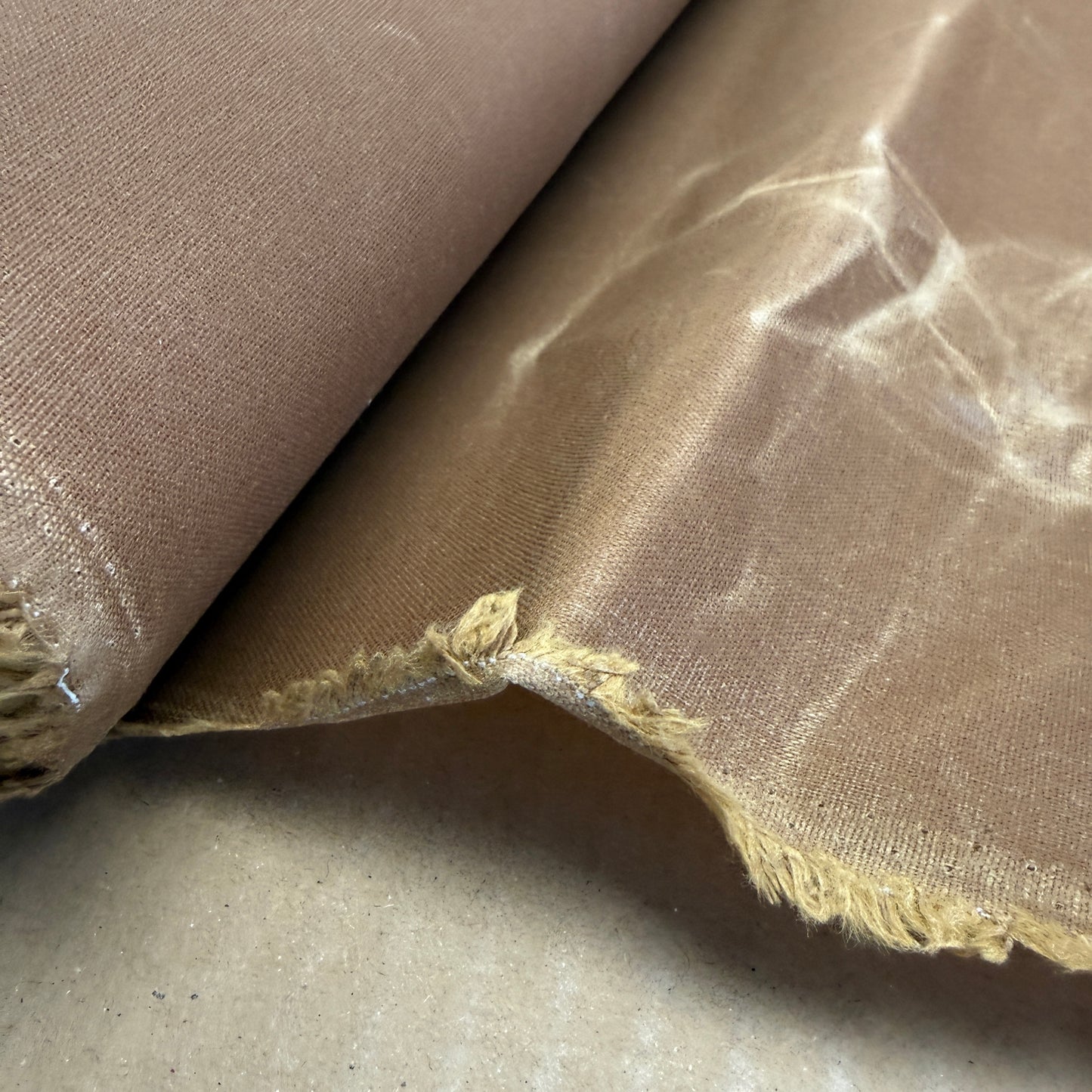 Bees Waxed 100% Cotton Canvas 6 oz. - Warm Tan