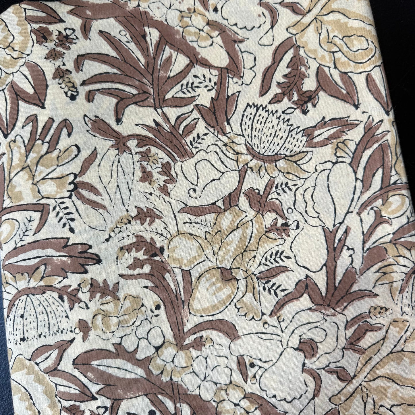 Cafe Garden - Bagru Indian Cotton Block Print