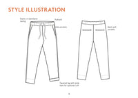Easy Pants Womens Paper Pattern - Wardrobe by Me