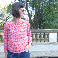 Esther Blouse Womens Paper Pattern - Wardrobe by Me