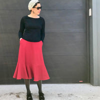 Linea A-Line Skirt Womens Paper Pattern - Wardrobe by Me