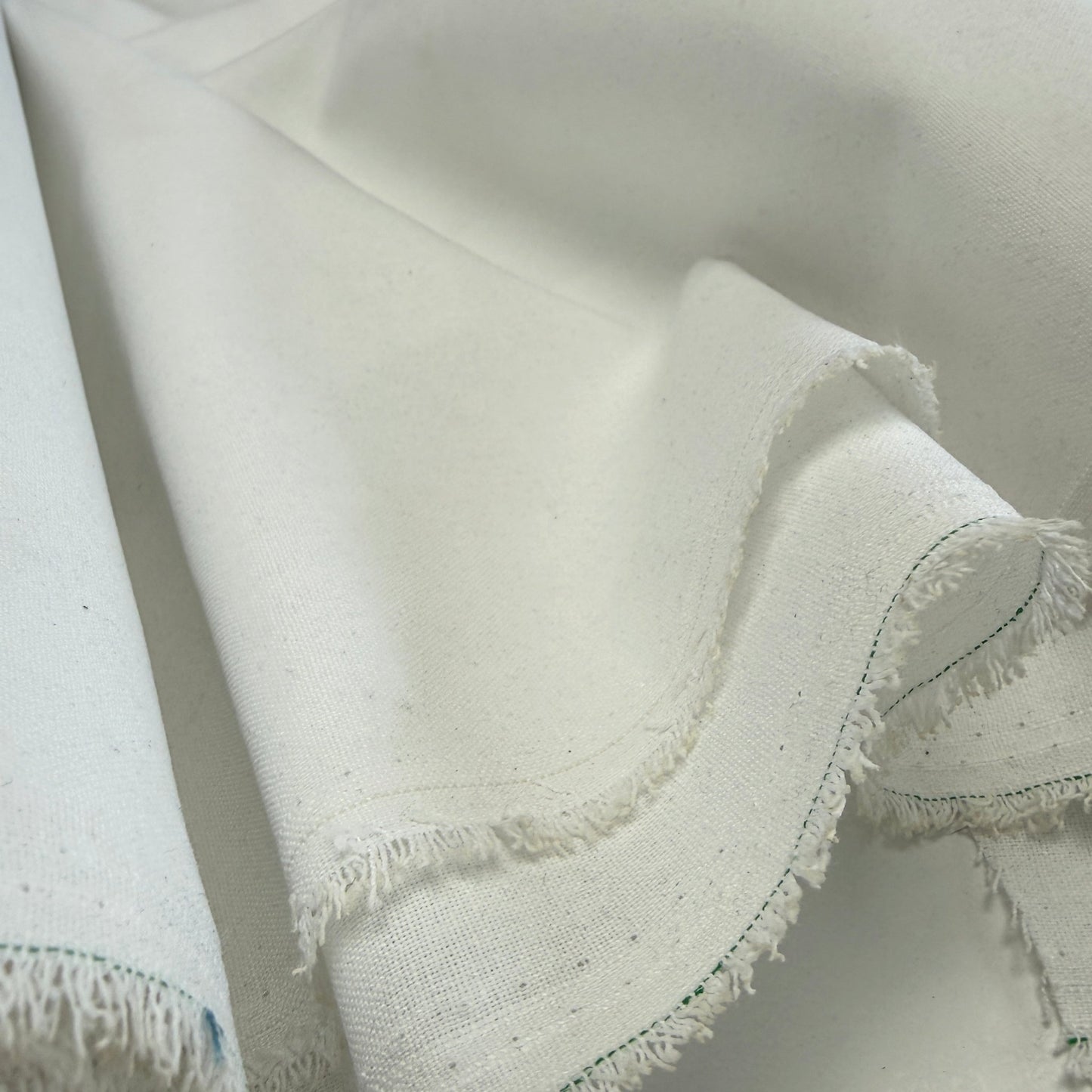 Linen + Viscose + Poly Mix - Snow White - Simplifi Fabric