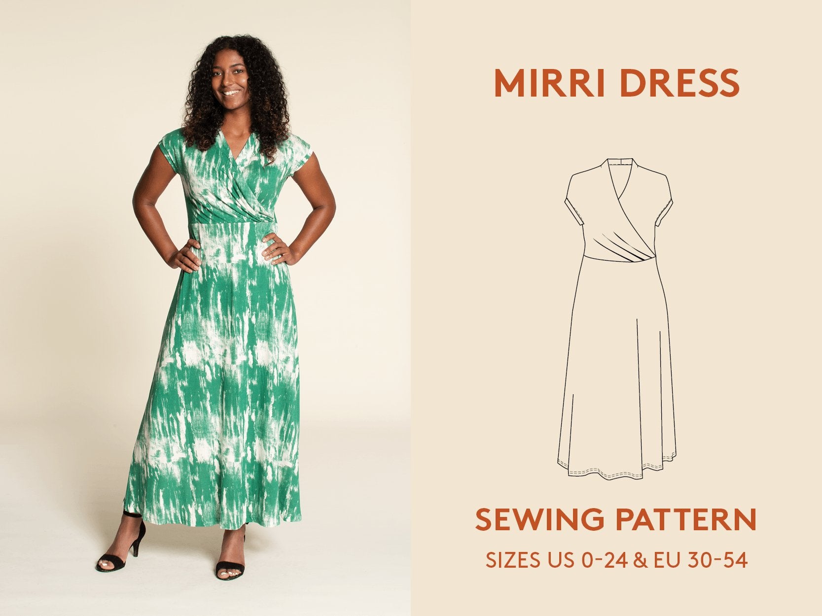 Mirri Wrap Dress Pattern Simplifi Fabric Mirri Wrap Dress Pattern Simplifi Fabric