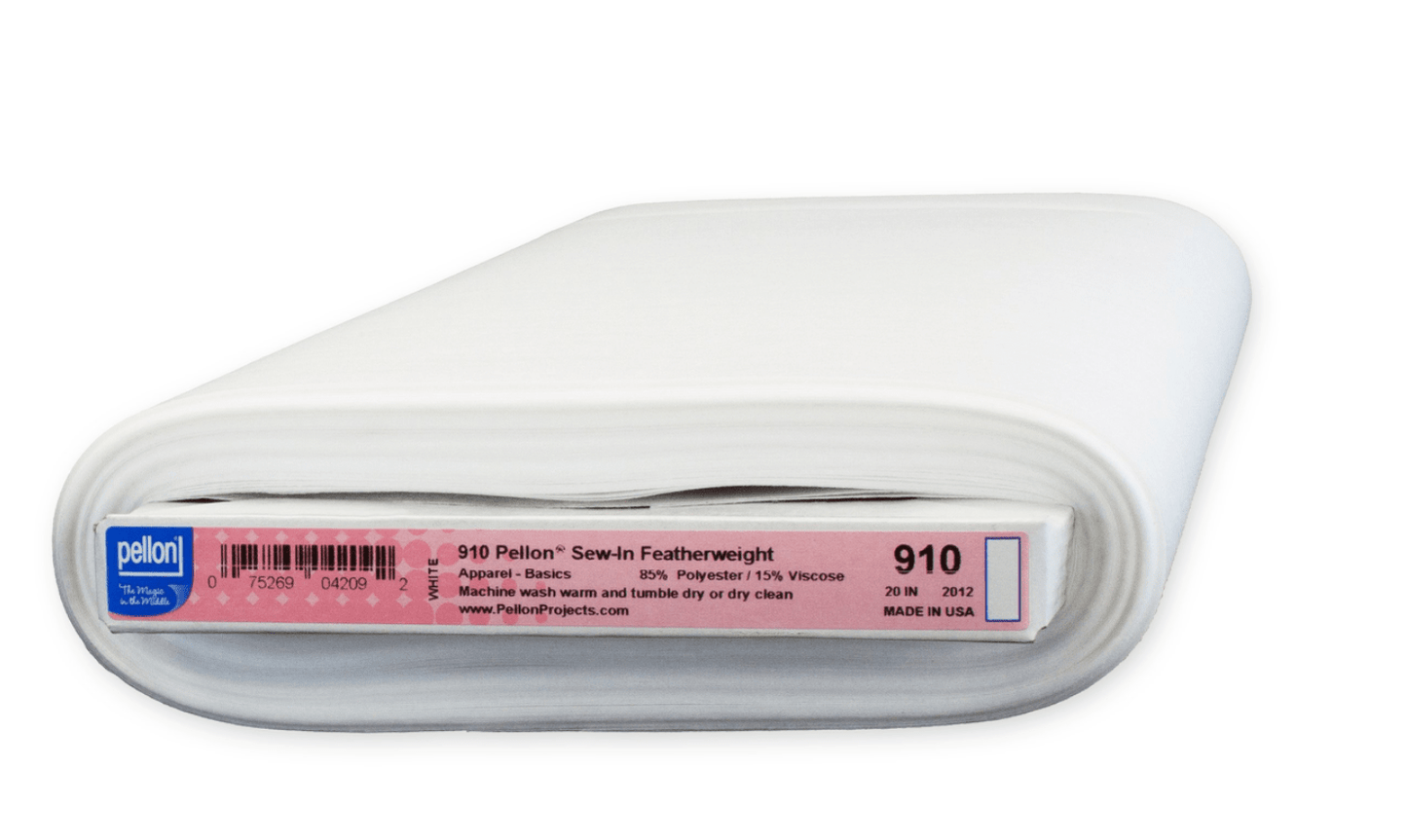 Pellon® 910 Sew - In Featherweight - White - Interfacing - Simplifi Fabric