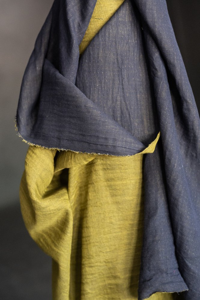 Pome Drops Cotton Linen Double Gauze - Merchant & Mills - Simplifi Fabric