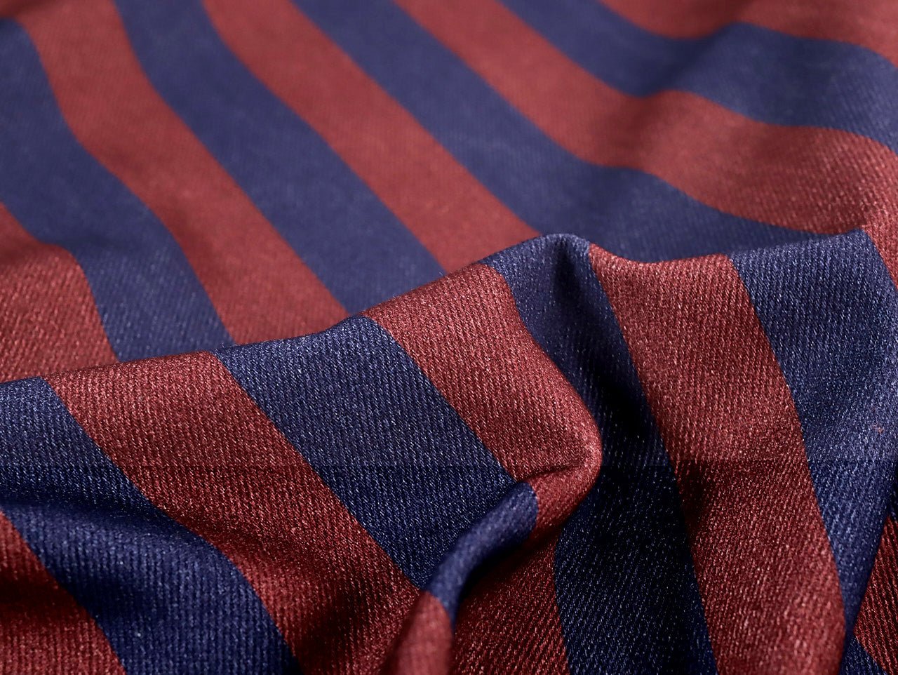 Presley Stripe Denim - Black - Oeko - Tex 100 - Fabric Godmother - Simplifi Fabric