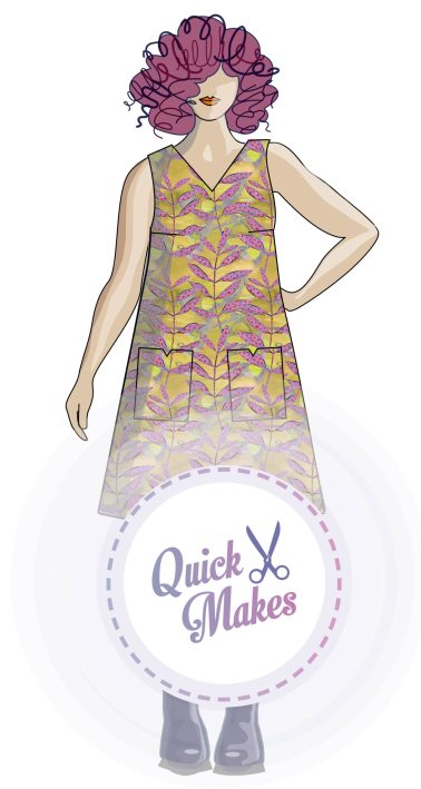 Quick Makes Flexi Shift Dress - Paper Sewing Pattern - Sew Different Simplifi Fabric Quick Makes Flexi Shift Dress - Paper Sewing Pattern - Sew Different Simplifi Fabric