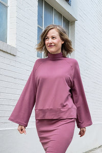 Cosmos Sweatshirt & Elemental Skirt Sewing Pattern - Sew House Seven
