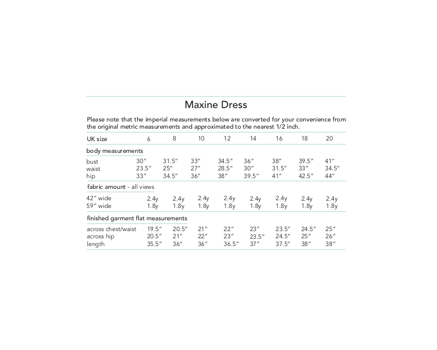 Maxine Dress Sewing Pattern - Dhurata Davies