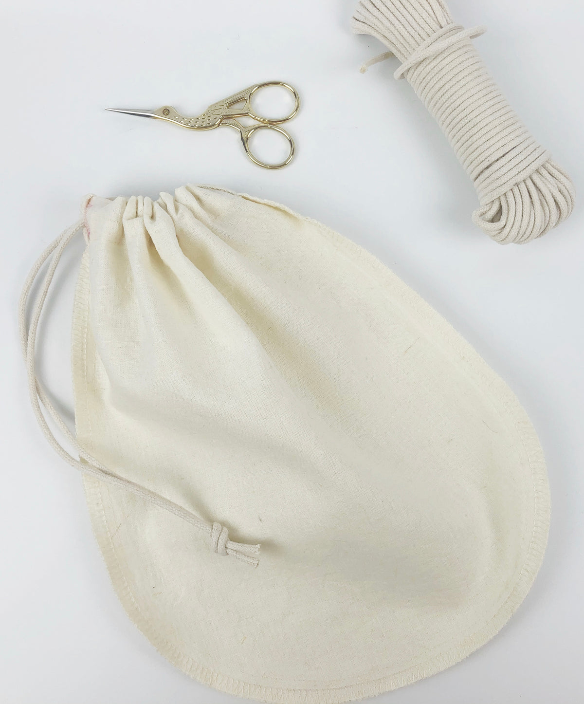 DIY Hemp Organic Cotton Nut Milking Bag