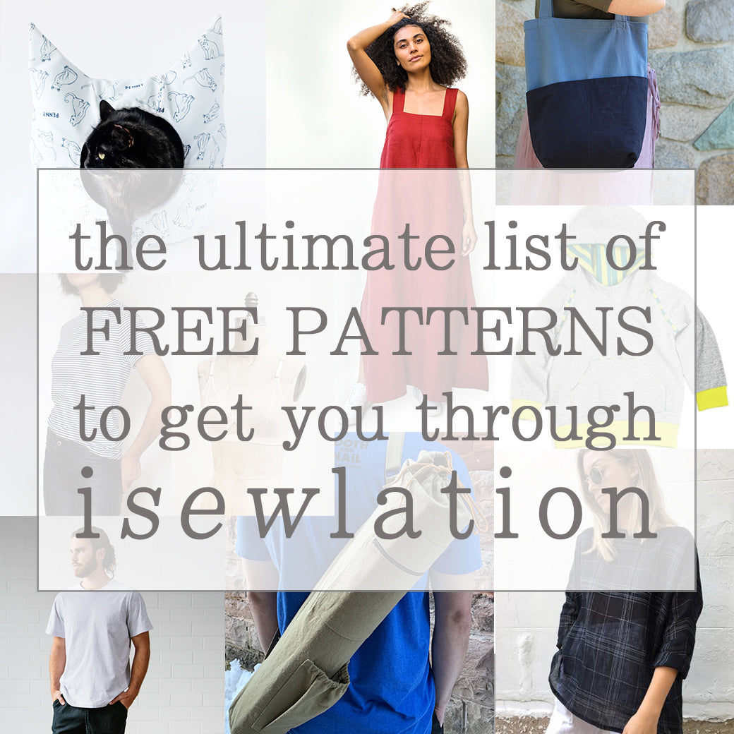 The ultimate list of FREE patterns to get you through iSEWlation