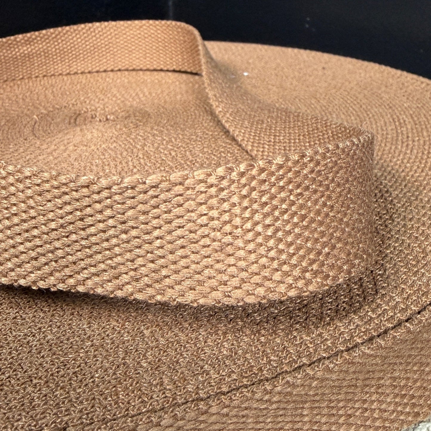 1" Organic Cotton RPET Webbing - Natural Toffee - Simplifi Fabric