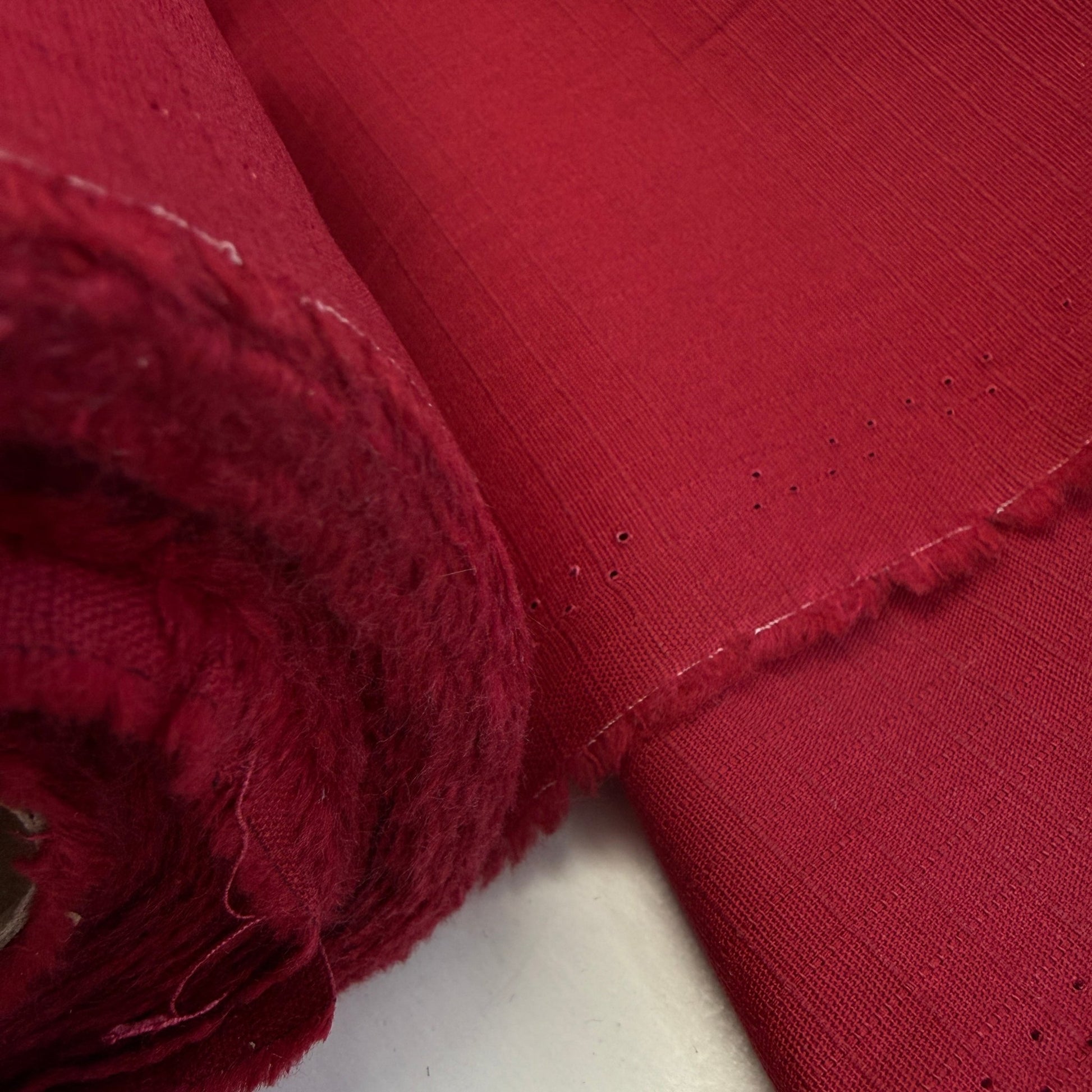 100% Cotton Ripstop (approx. 7.67oz/260 GSM) - Red - Simplifi Fabric