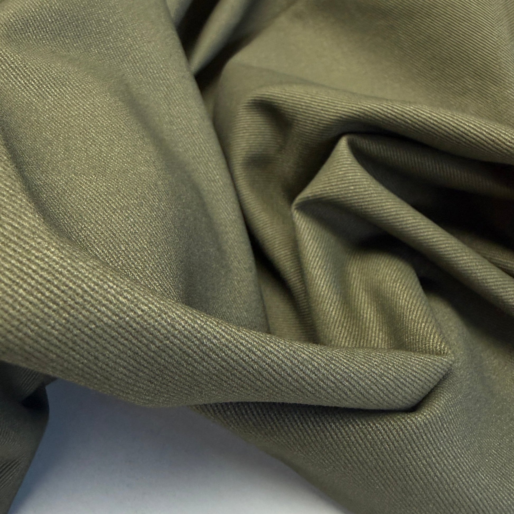 100% Cotton Soft Twill - 270 gsm - Dark Olive - Simplifi Fabric