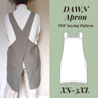 Dawn Apron PDF Pattern - Lydia Naomi