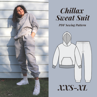 Chillax Sweatsuit PDF Pattern - Lydia Naomi