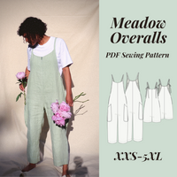 Meadow Overalls PDF Pattern - Lydia Naomi