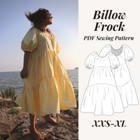 Billow Frocks  PDF Pattern - Lydia Naomi
