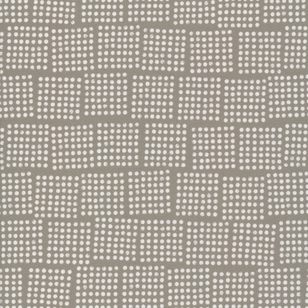 Domino - Gray - Imprint - Eloise Renouf - Cloud 9 Fabrics - Poplin