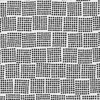 Domino - Black - Imprint - Eloise Renouf - Cloud 9 Fabrics - Poplin