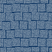 Domino - Blue - Imprint - Eloise Renouf - Cloud 9 Fabrics - Poplin