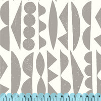 Shape Sorter - Gray - Imprint 108" - Eloise Renouf - Cloud 9 Fabrics - Poplin