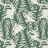 Wild Hares - Baltic Woodland - Maria Galybina - Cloud 9 Fabrics - Poplin