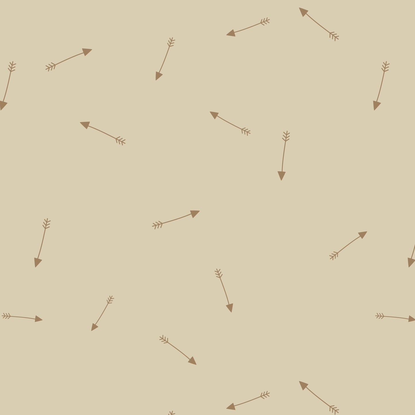 Aim High - Beige - Backwoods and Boots - Softly Studio - Cloud 9 Fabrics - Poplin