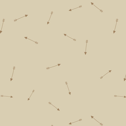 Aim High - Beige - Backwoods and Boots - Softly Studio - Cloud 9 Fabrics - Poplin