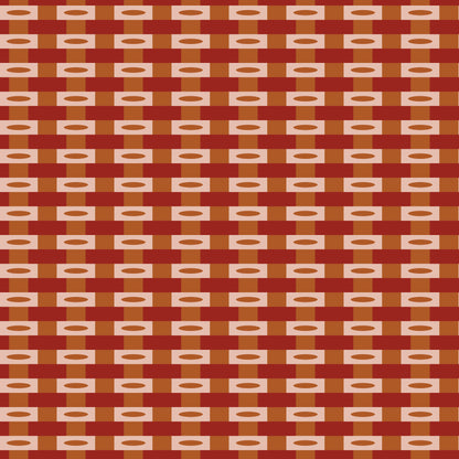 Cabin Check - Red - Backwoods and Boots - Softly Studio - Cloud 9 Fabrics - Poplin