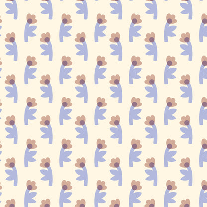 Evening Bloom - Ivory - Firefly Moon - Leah Duncan - Cloud 9 Fabrics - Poplin