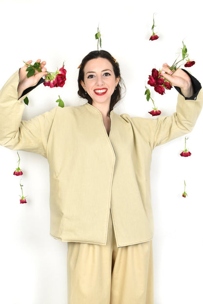 241 Jacket Paper Sewing Pattern - Izzie - Simplifi Fabric