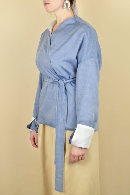 241 Jacket Paper Sewing Pattern - Izzie - Simplifi Fabric