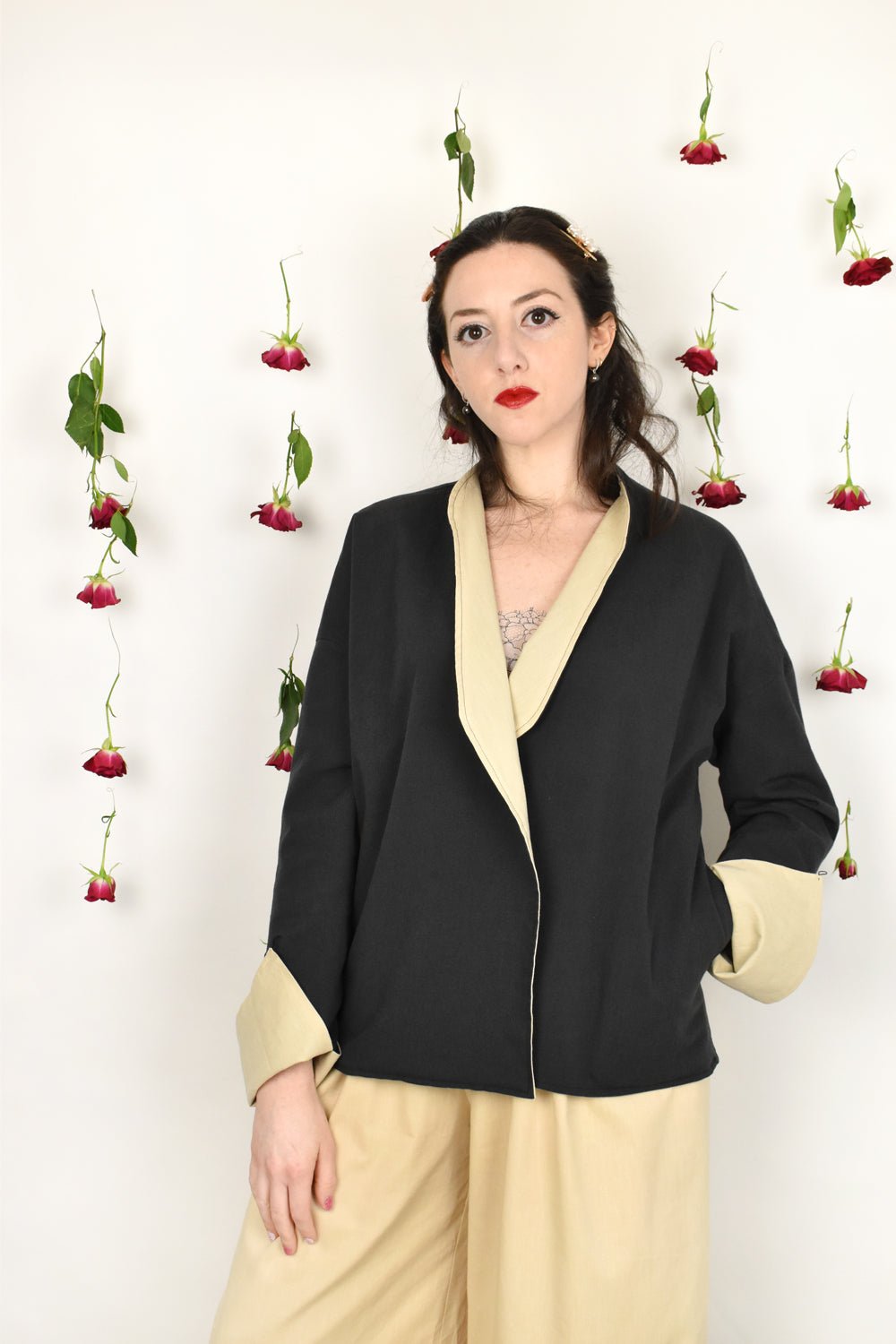 241 Jacket Paper Sewing Pattern - Izzie - Simplifi Fabric