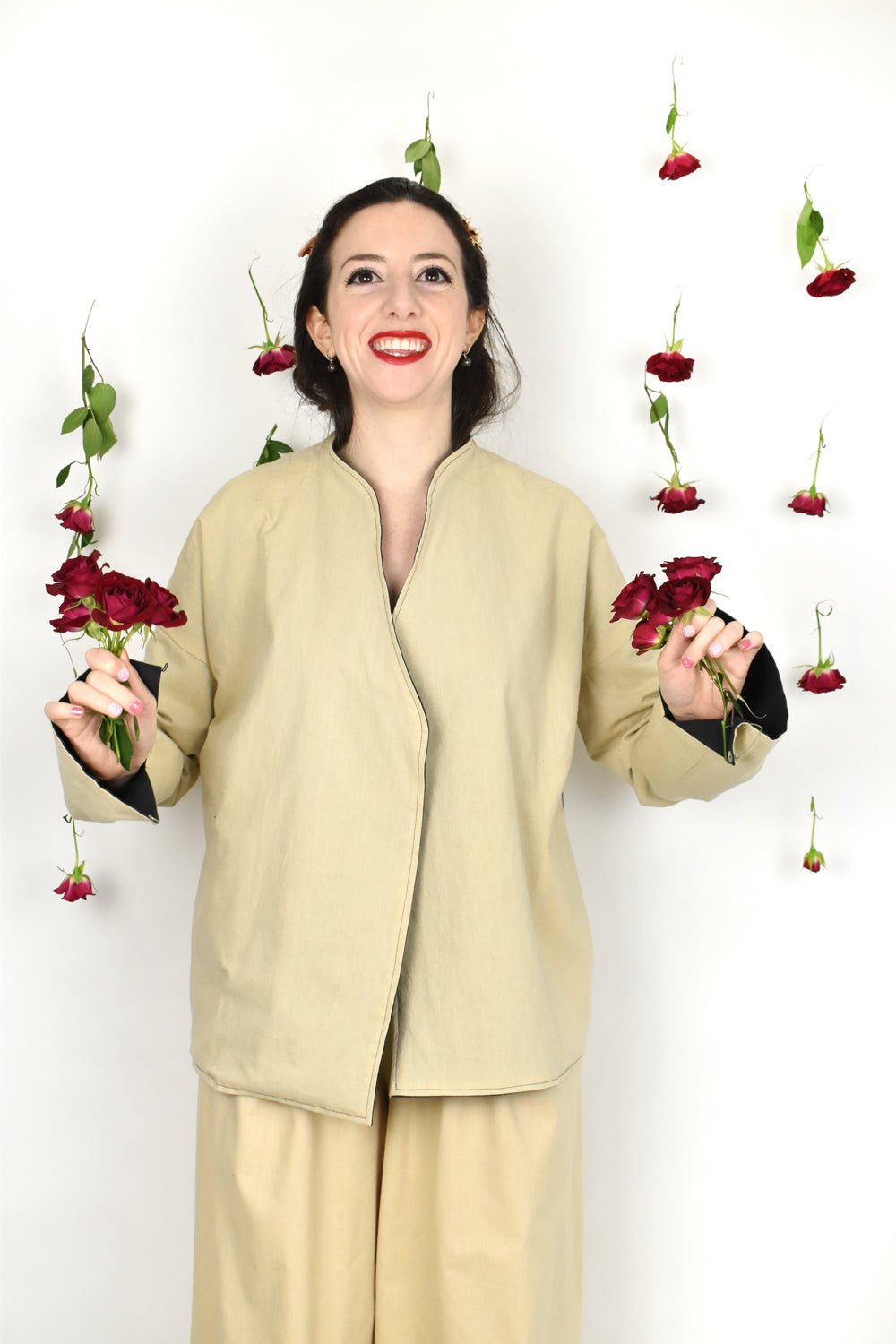 241 Jacket Paper Sewing Pattern - Izzie - Simplifi Fabric