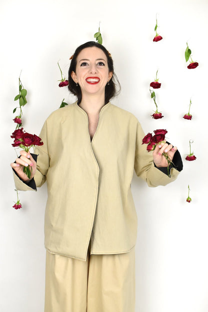241 Jacket Paper Sewing Pattern - Izzie - Simplifi Fabric
