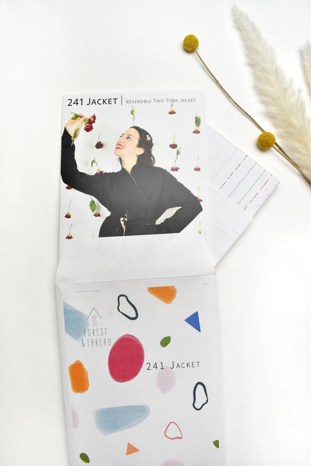 241 Jacket Paper Sewing Pattern - Izzie - Simplifi Fabric