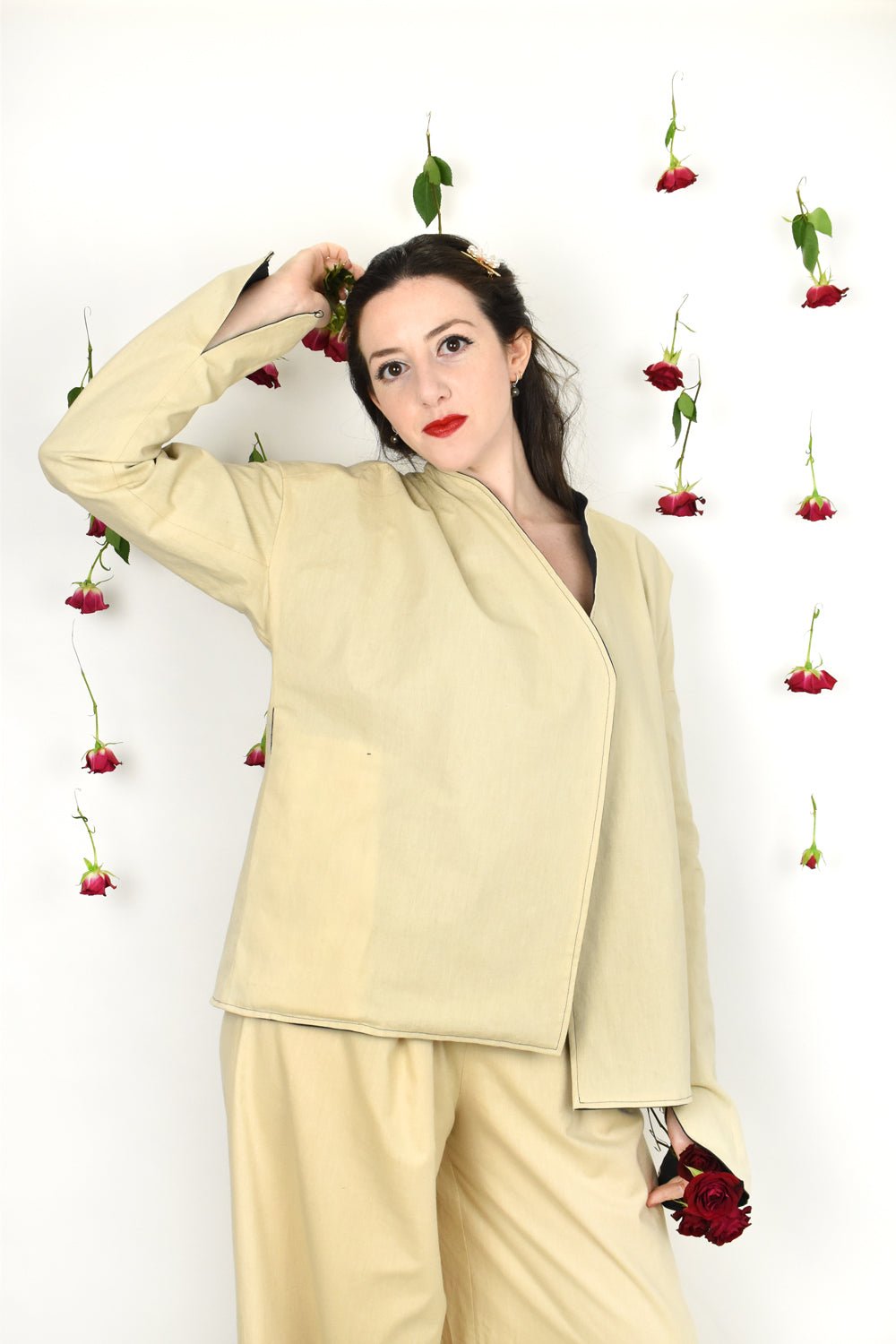 241 Jacket Paper Sewing Pattern - Izzie - Simplifi Fabric