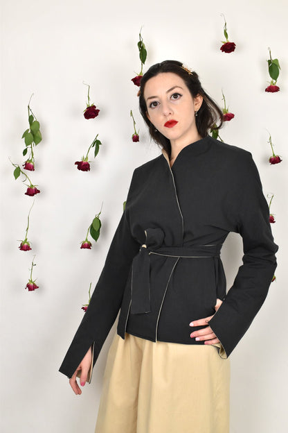 241 Jacket Paper Sewing Pattern - Izzie - Simplifi Fabric