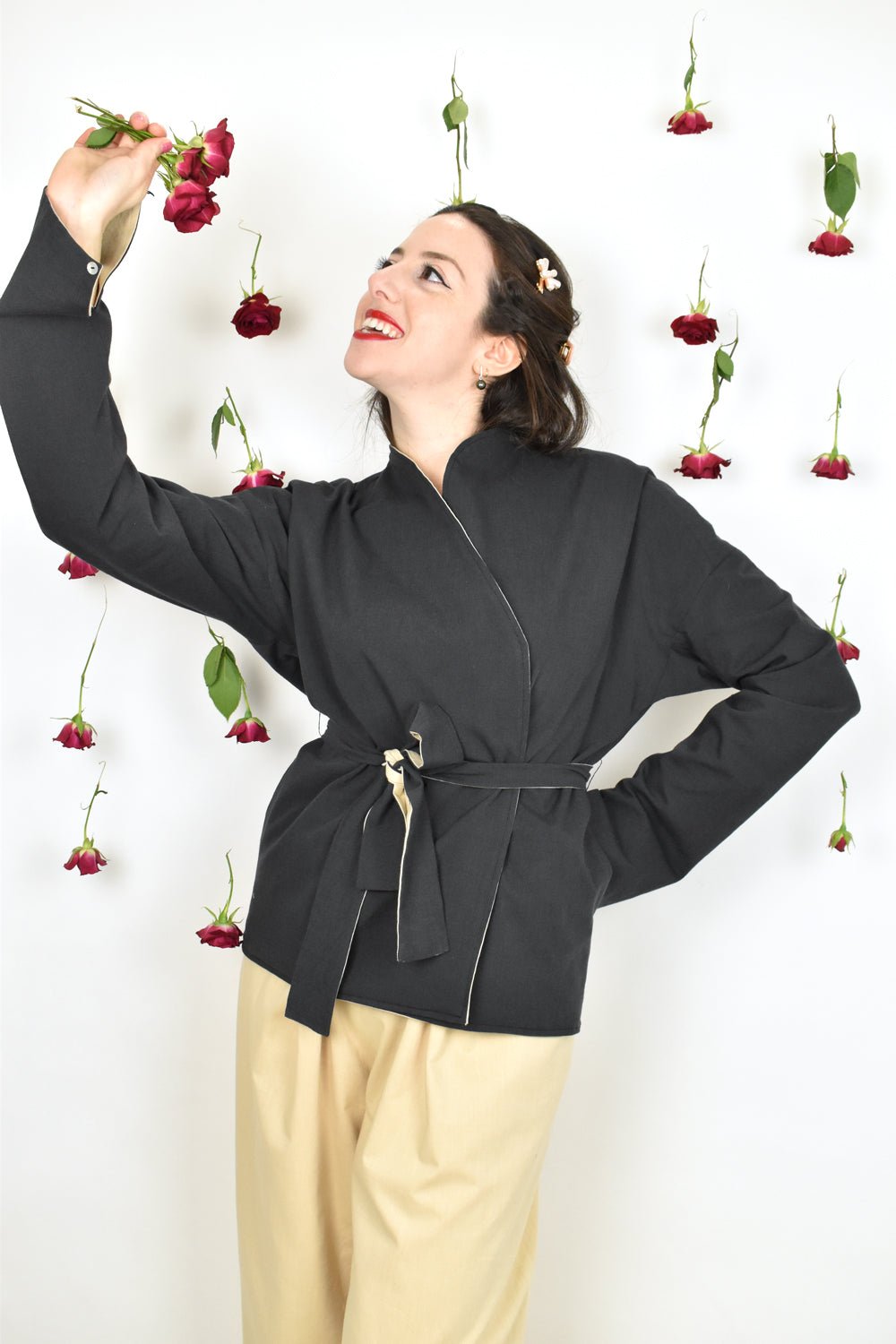 241 Jacket Paper Sewing Pattern - Izzie - Simplifi Fabric