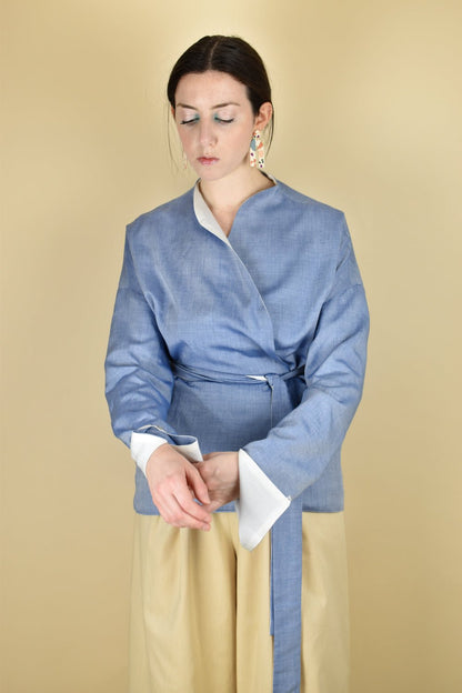 241 Jacket Paper Sewing Pattern - Izzie - Simplifi Fabric