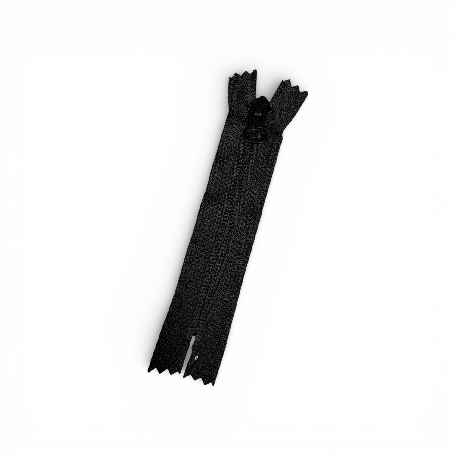 3 NYLON COIL ZIPPER (CLOSED END) - Black - 6" - YKK Style - Simplifi Fabric