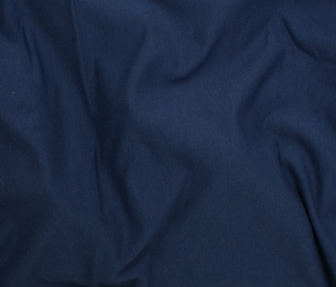 Bamboo Cotton Terry  - Marine