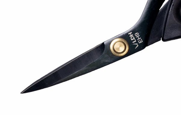 9" Midnight Edition Ergonomic Scissors - LDH Scissors - Simplifi Fabric