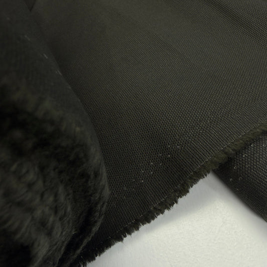 9 oz. Washed Cotton Canvas - Deep Deep Brown - Simplifi Fabric