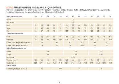 Abby Dress Paper Pattern - Wardrobe by Me
