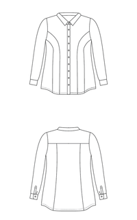 Harrison Shirt Paper Pattern - Cashmerette